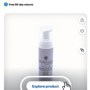 Hairitage Curl Enhancing Foam NEW